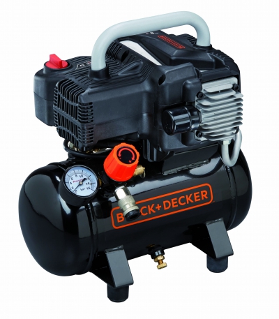 Compressor sem Óleo 6L 8bar Black Decker